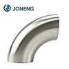 Stainless Steel weld long flanged pipe elbow